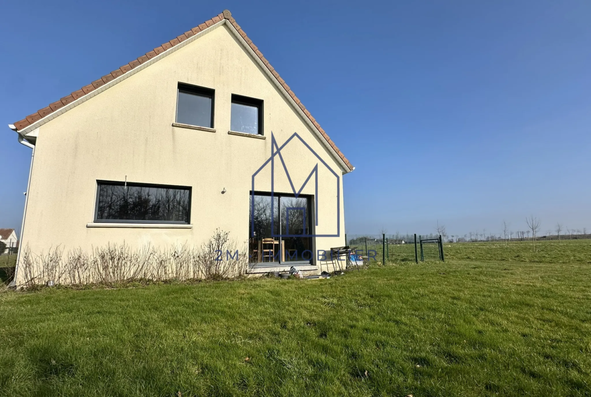 Maison récente à vendre à Tourville-sur-Arques, 3 chambres, DPE B 