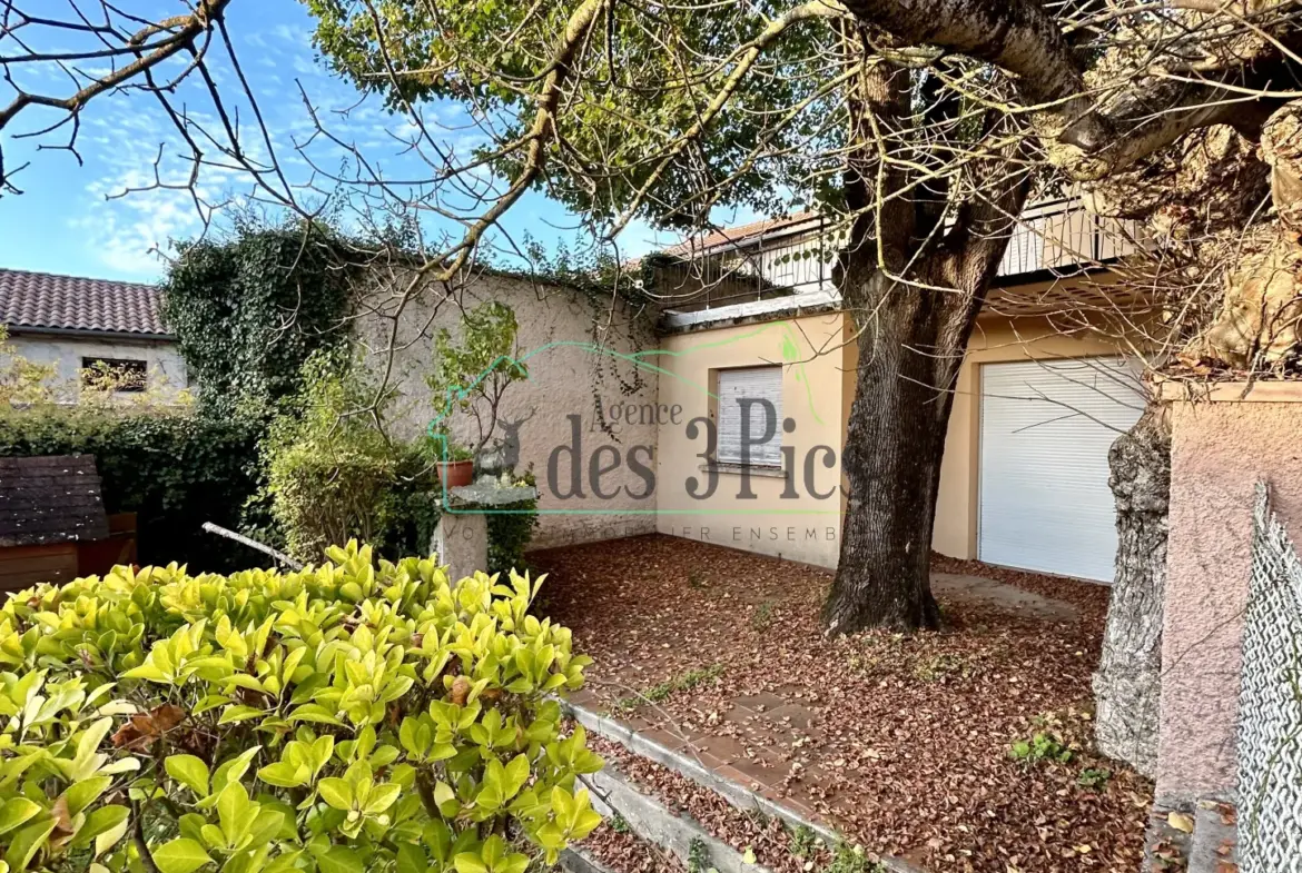 Maison de village avec 6 chambres et jardin à Salies-du-Salat 