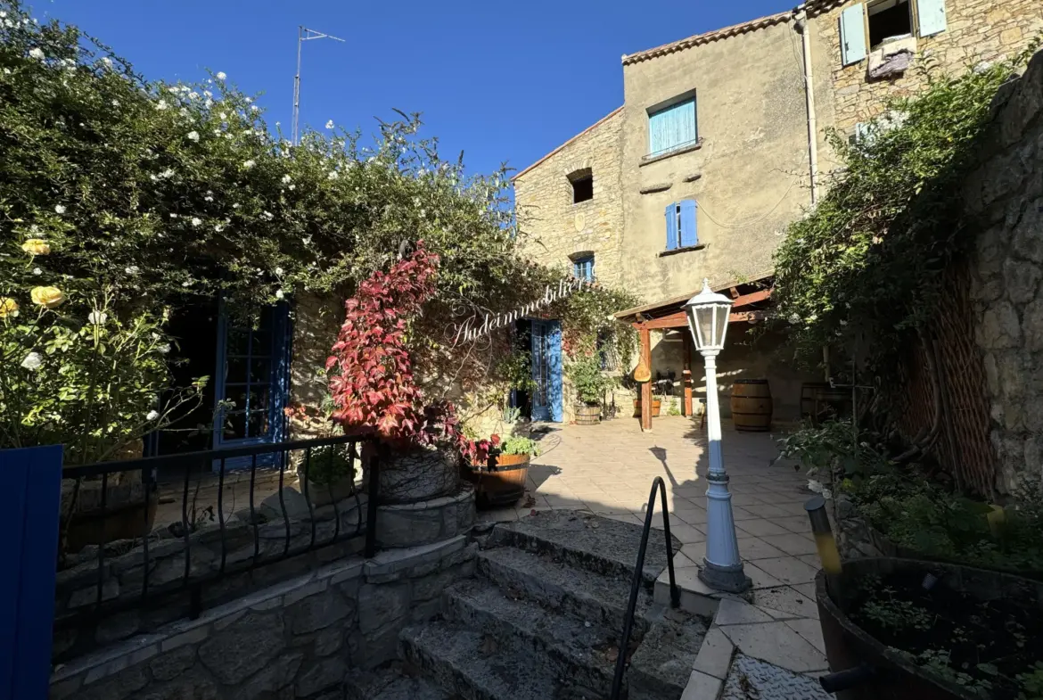 Vente Maison de Village avec Grande Terrasse à Limoux 