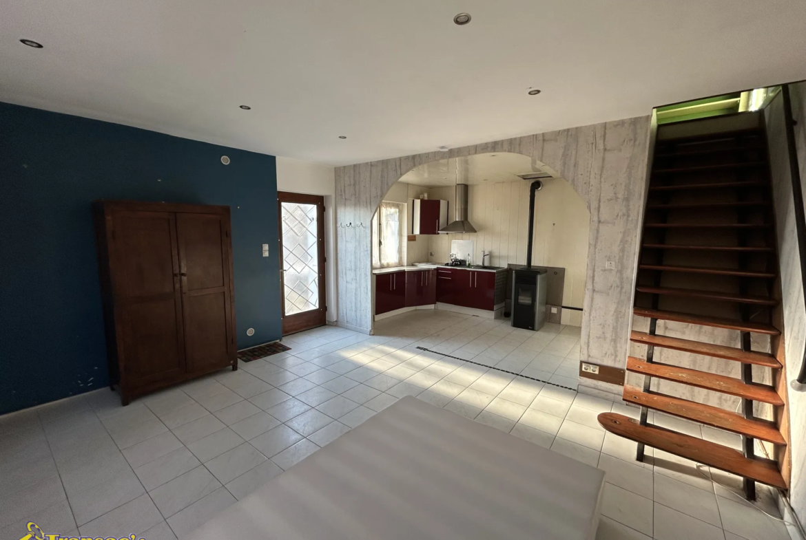 Ensemble immobilier de deux maisons à vendre à Limons - 130 m² sur 600 m² 