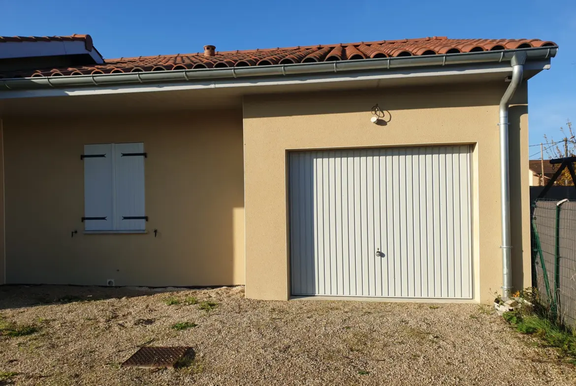 Maison neuve de 90 m² à Chaveyriat 