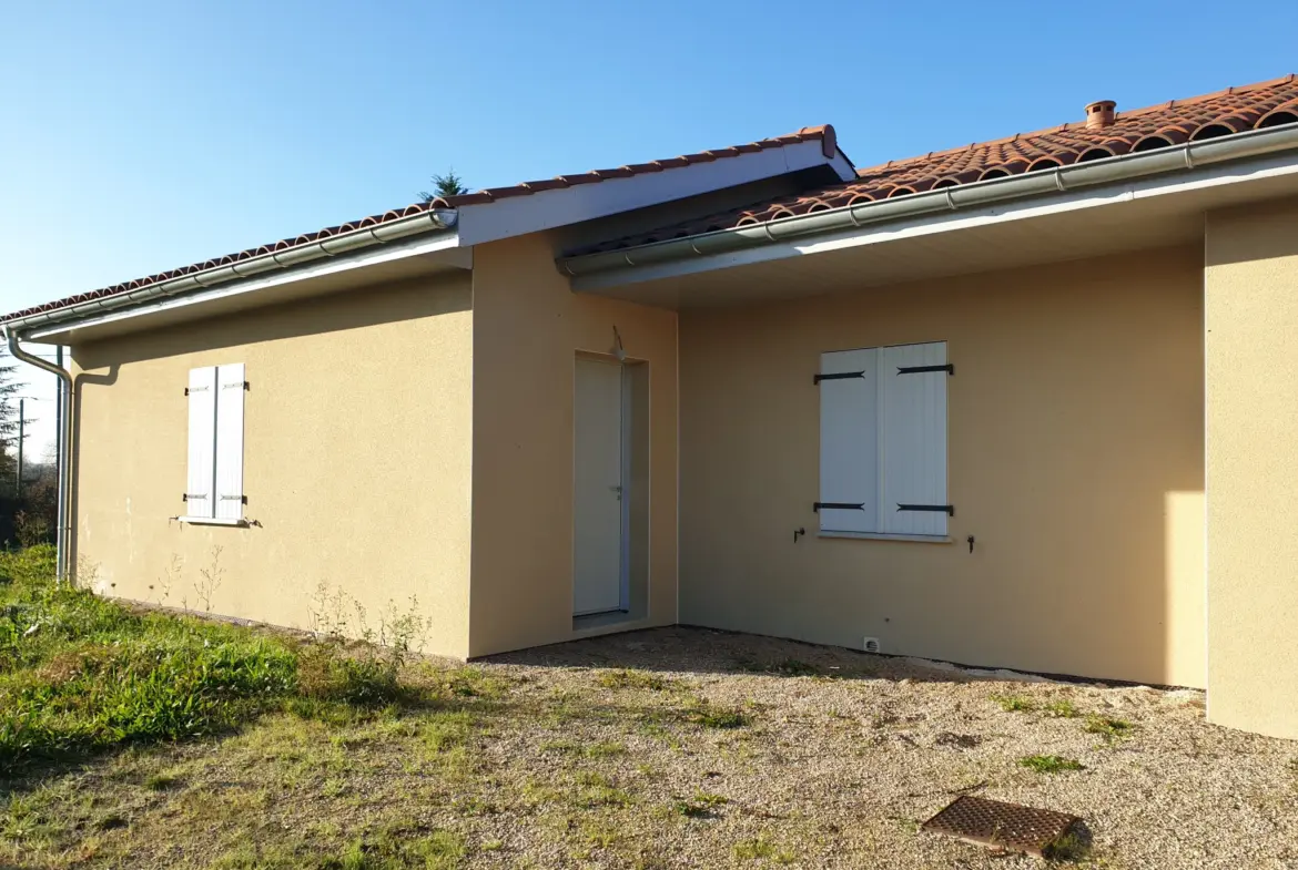 Maison neuve de 90 m² à Chaveyriat 