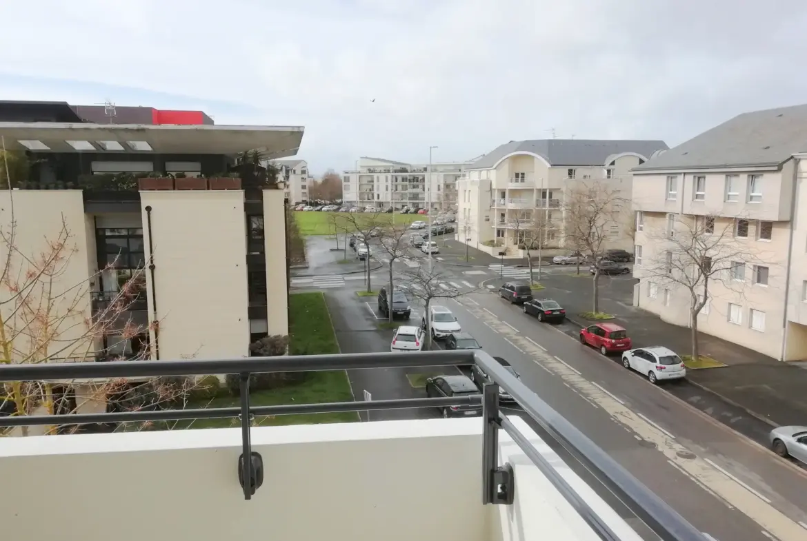 À vendre : Appartement 3 pièces meublé à Caen avec garage spacieux 