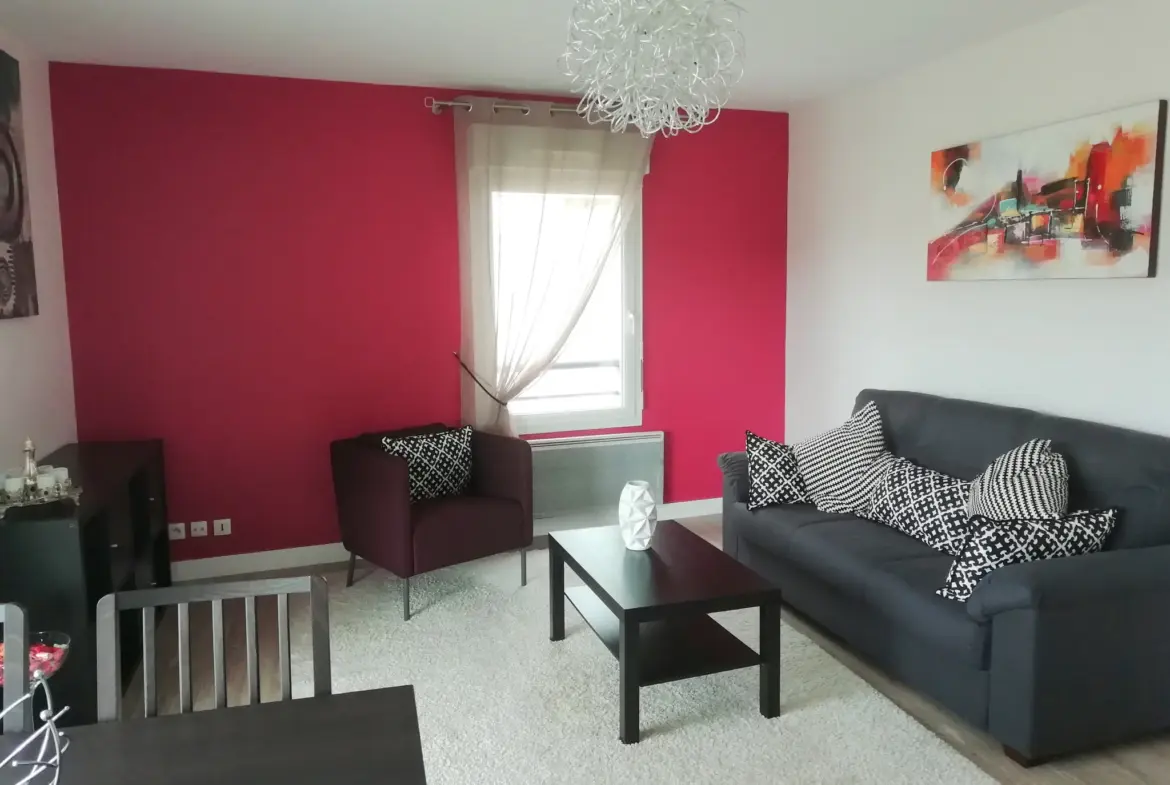 À vendre : Appartement 3 pièces meublé à Caen avec garage spacieux 