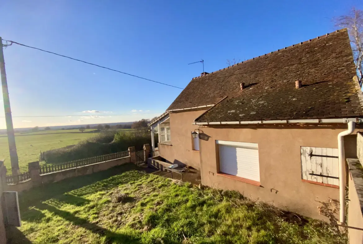 Maison de campagne à vendre avec 3 chambres à Vitry sur Loire 