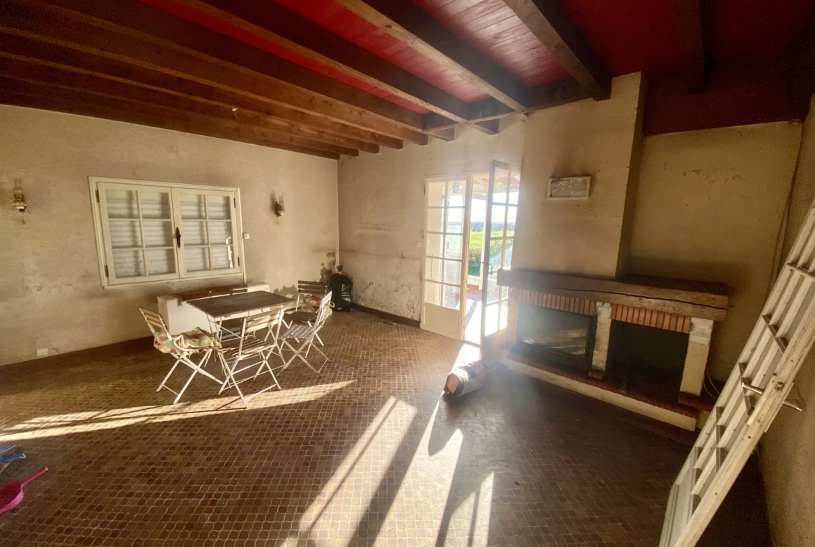 Maison de campagne à vendre avec 3 chambres à Vitry sur Loire 