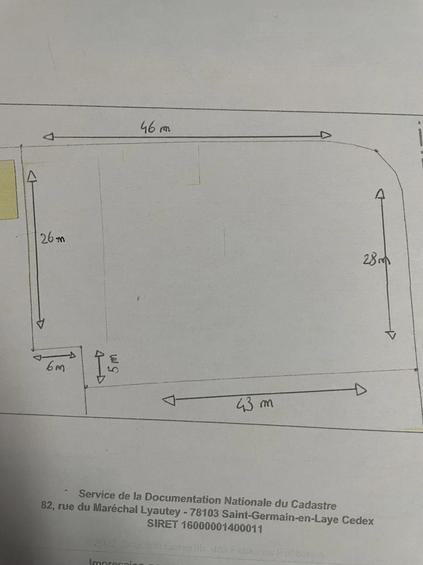 Terrain constructible de 1487 m² à Saint Sulpice sur Lèze 