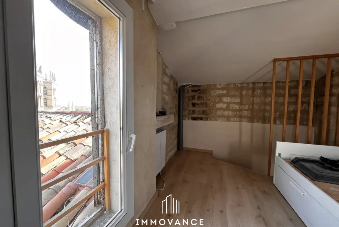 T3 atypique à vendre à Montpellier Ecusson - Charmant triplex 