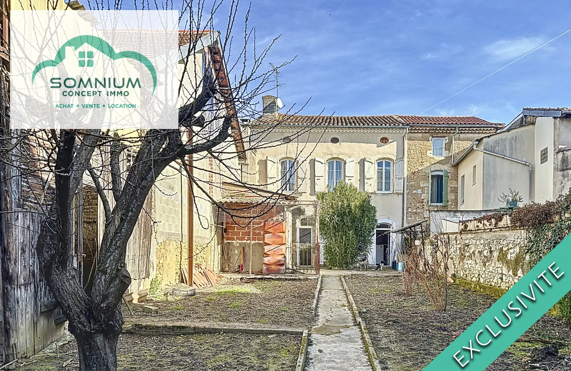 Maison historique au cœur de Fleurance 