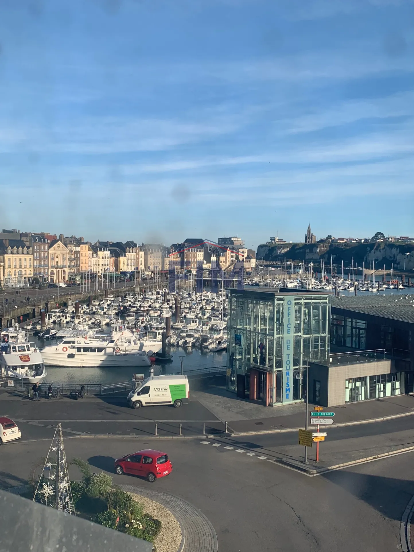 Appartement F2 avec Vue sur le Port de Plaisance de Dieppe à Vendre 