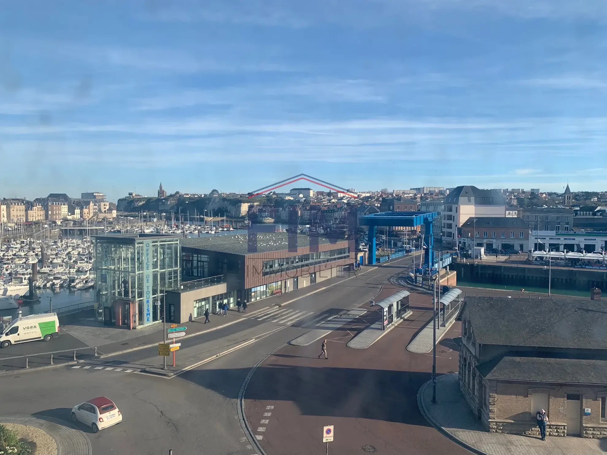 Appartement F2 avec Vue sur le Port de Plaisance de Dieppe à Vendre 