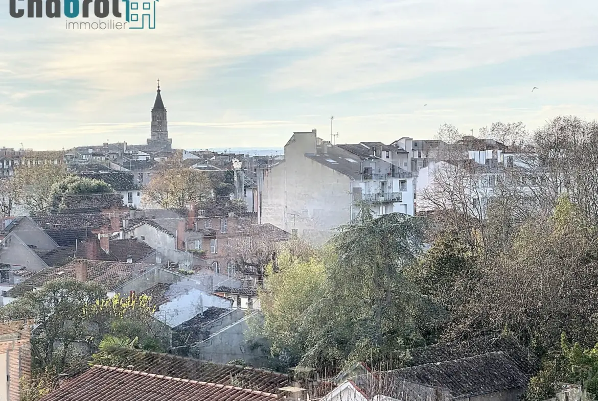 Appartement T3 avec vue dégagée à Montauban 