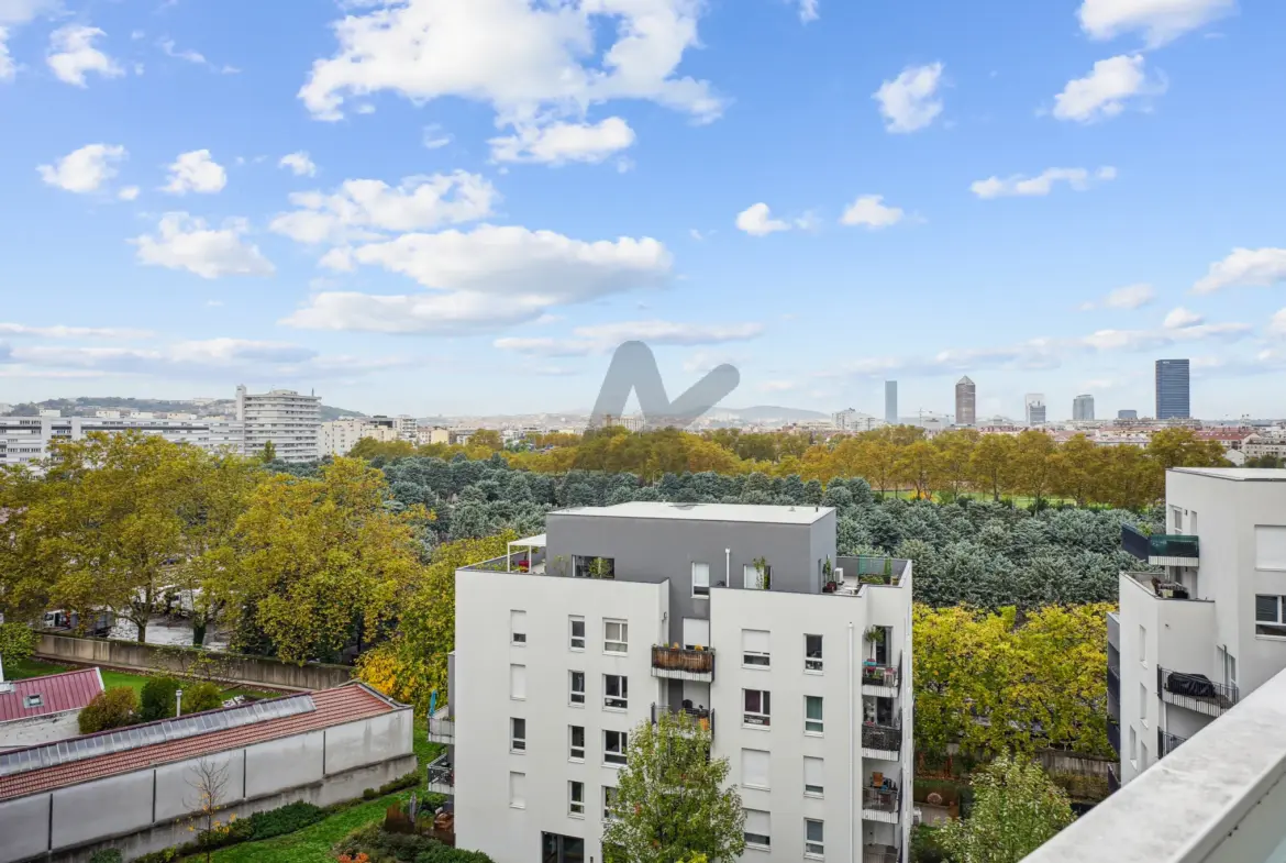 Vente appartement 2 pièces Lyon 7ème avec terrasse 