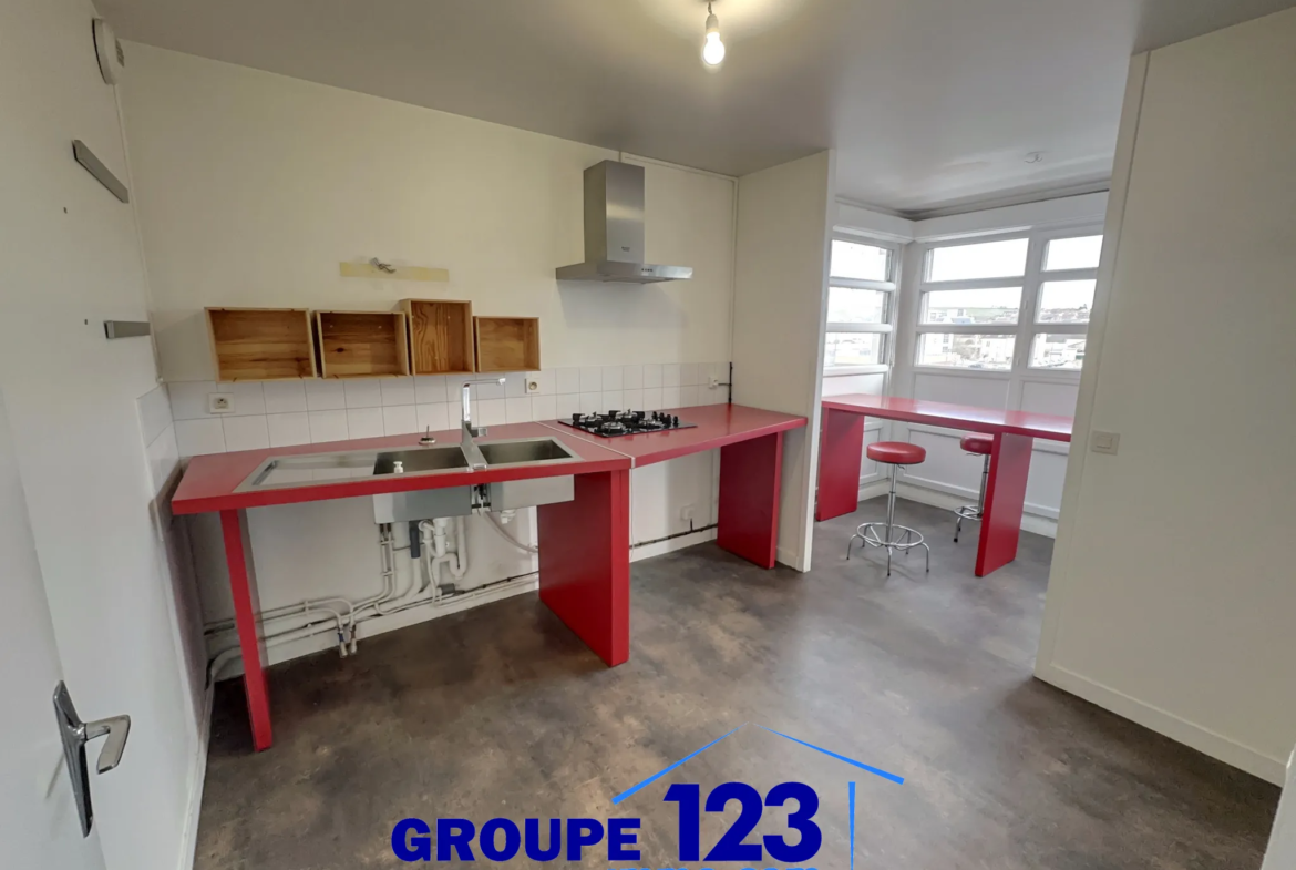 Duplex de 106 m² avec vue imprenable à Auxerre 