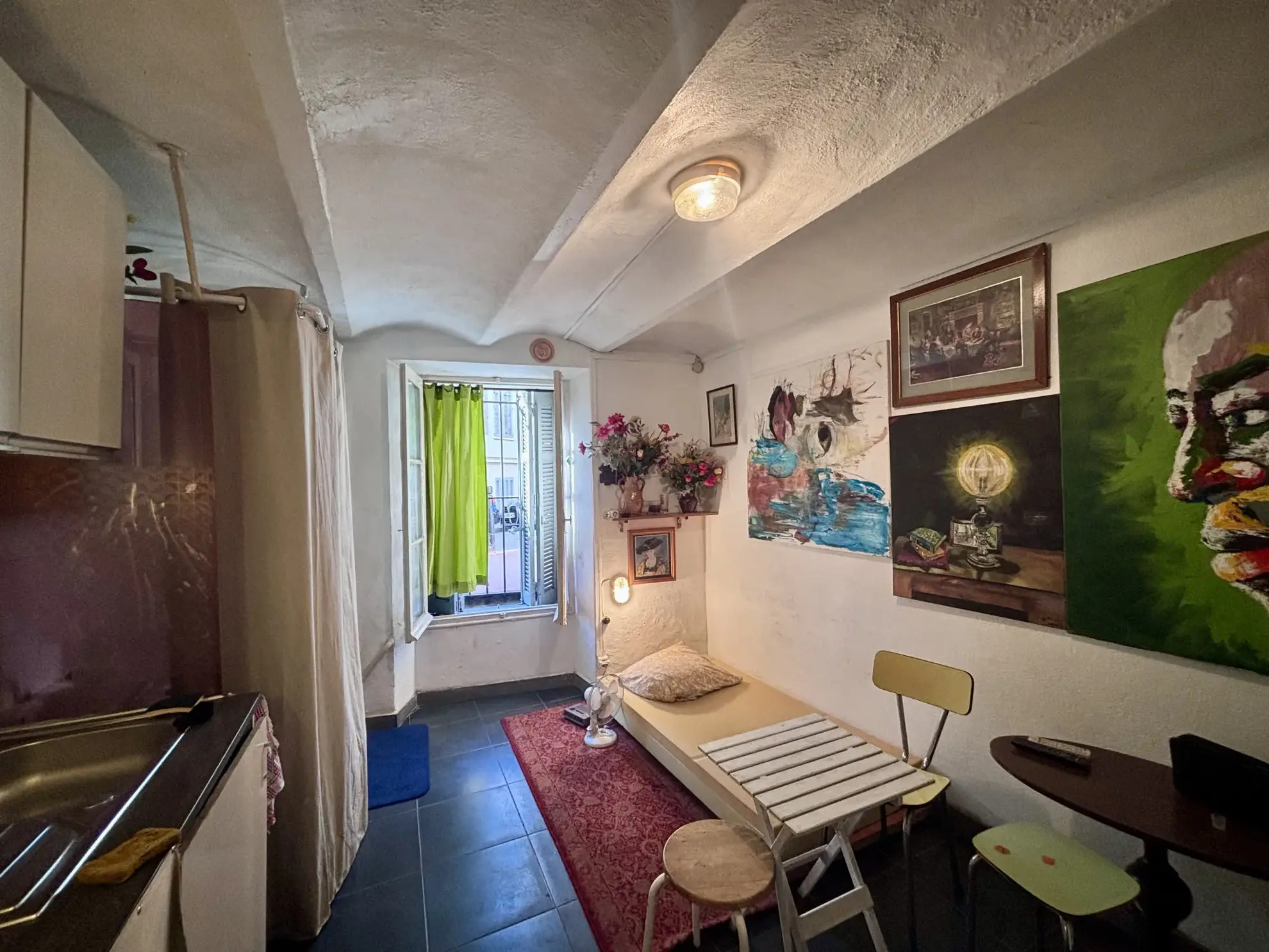 Investissement locatif à Cannes: Appartement de 13 m² au Bas Saint-Nicolas 