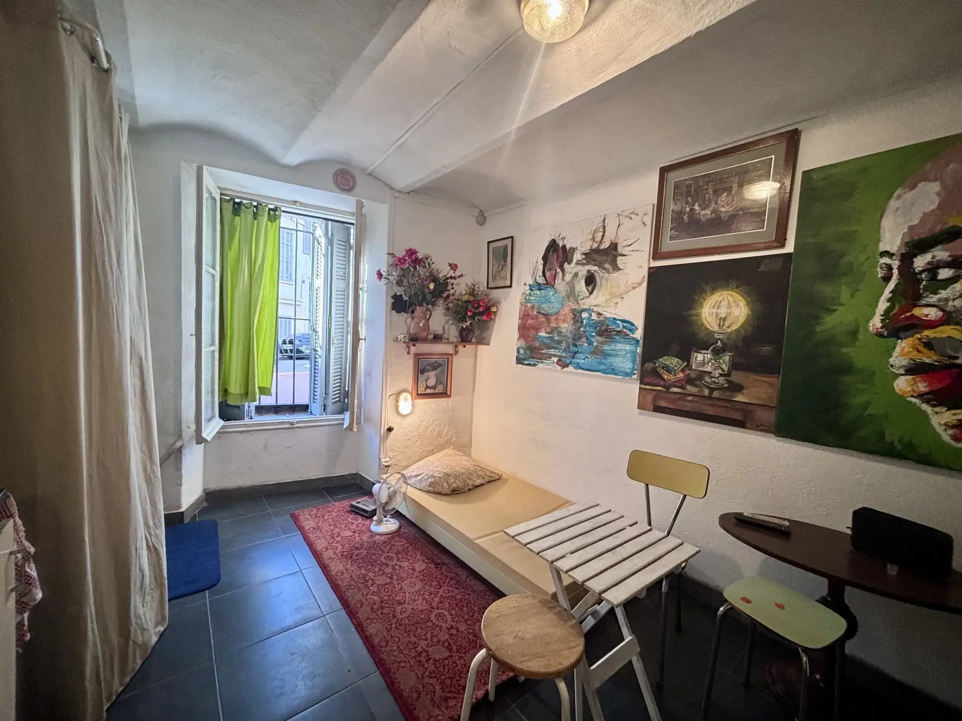 Investissement locatif à Cannes: Appartement de 13 m² au Bas Saint-Nicolas 