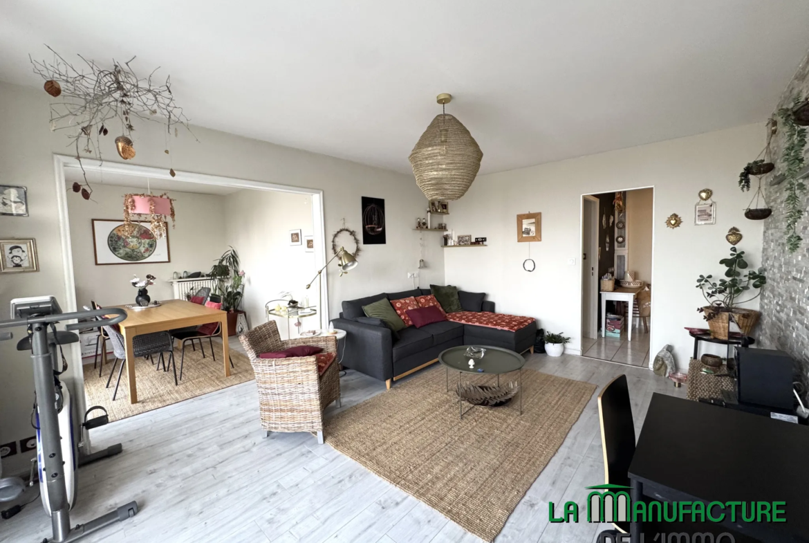 Appartement F4 à vendre à Villeboeuf le Haut, Saint-Étienne 