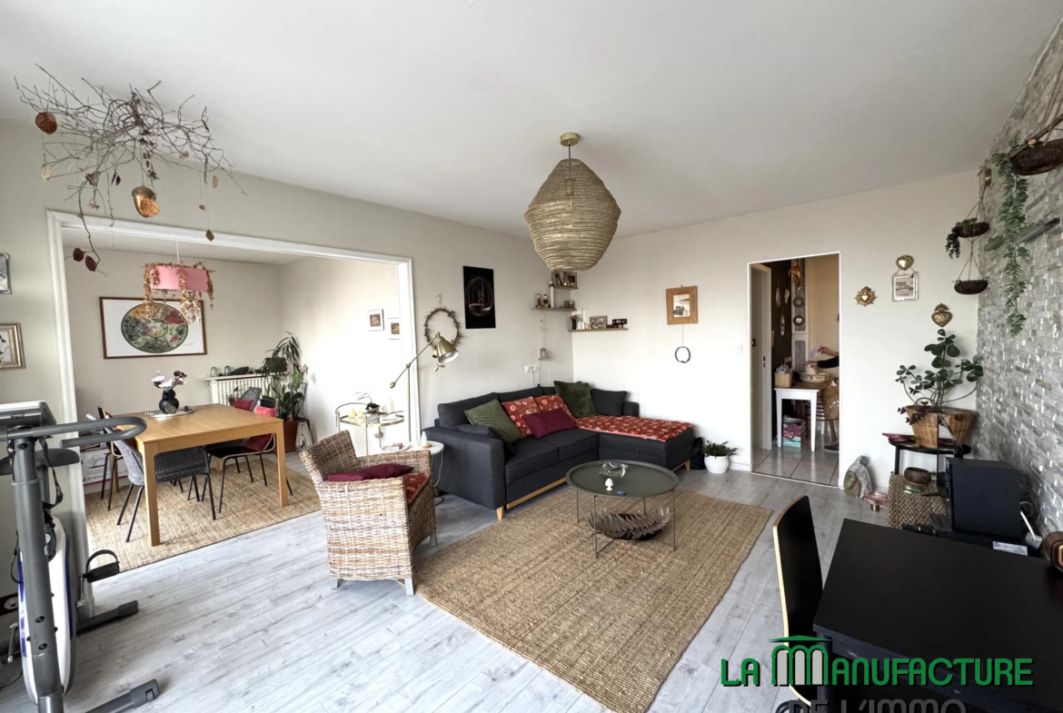 Appartement F4 à vendre à Villeboeuf le Haut, Saint-Étienne 