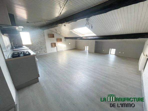 À vendre : Appartement T3 de 45,29 m² à St Étienne, dernier étage