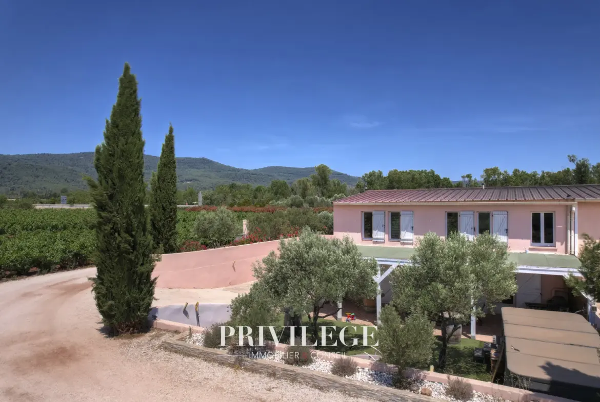 Vente d'un Vignoble Renommé en Provence avec Plus de 100 Hectares 