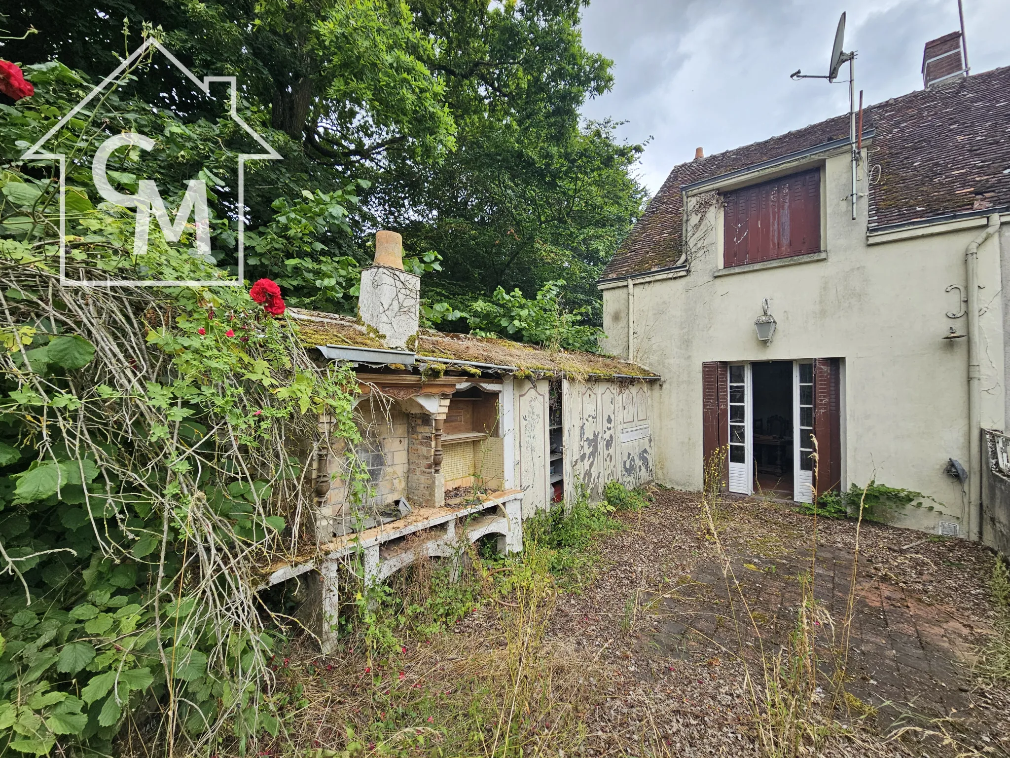 Maison mitoyenne de 93 m2 avec jardin à vendre à Moisy 