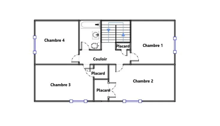 Maison Rénovée de 96 m2 à Cournon d'Auvergne - 4 Chambres 