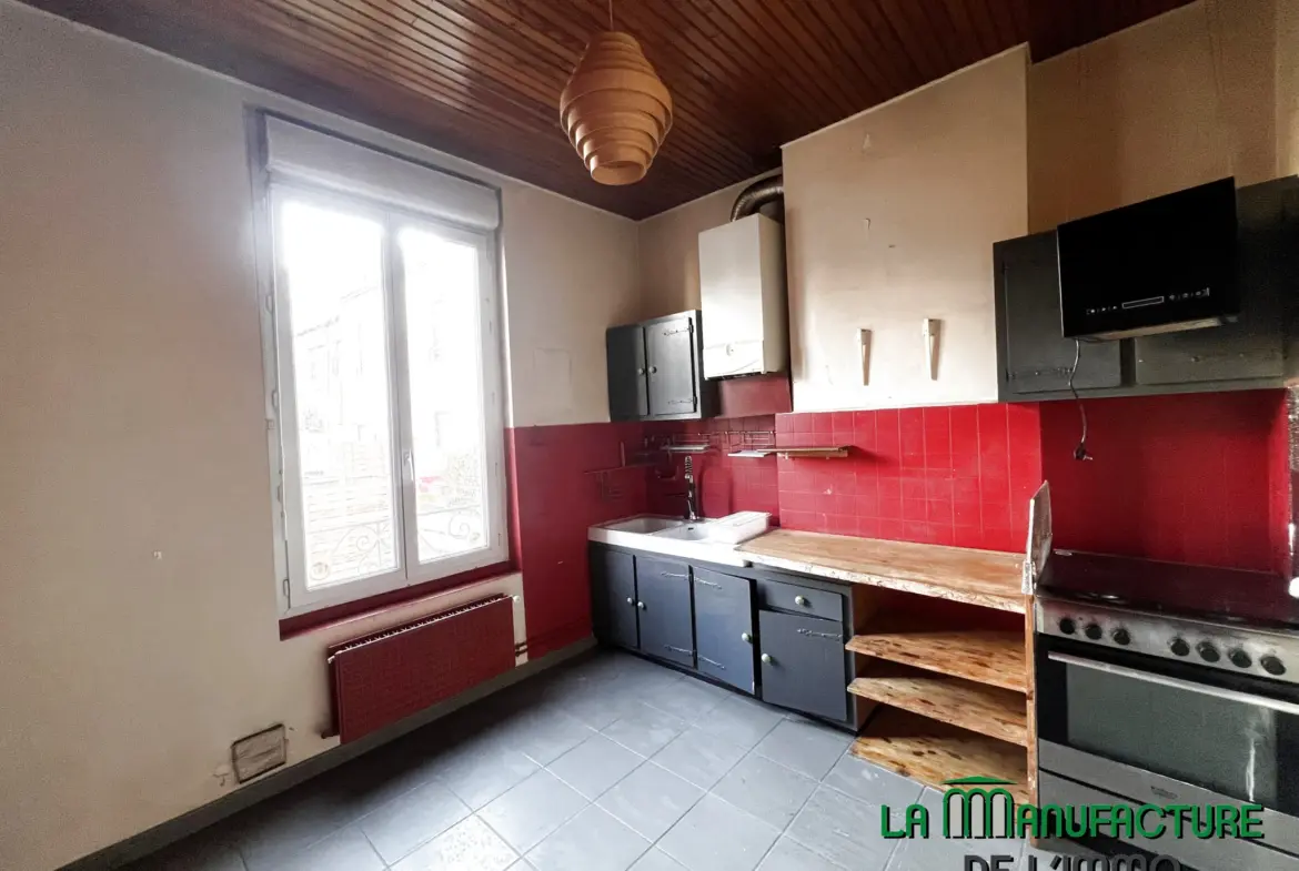 Appartement T2 bis/T3 à vendre à Saint-Etienne - Carnot 