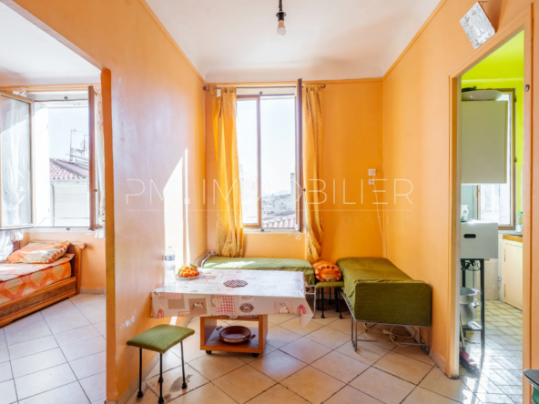 À vendre : Appartement T2 de 37 m² à Belsunce, Marseille