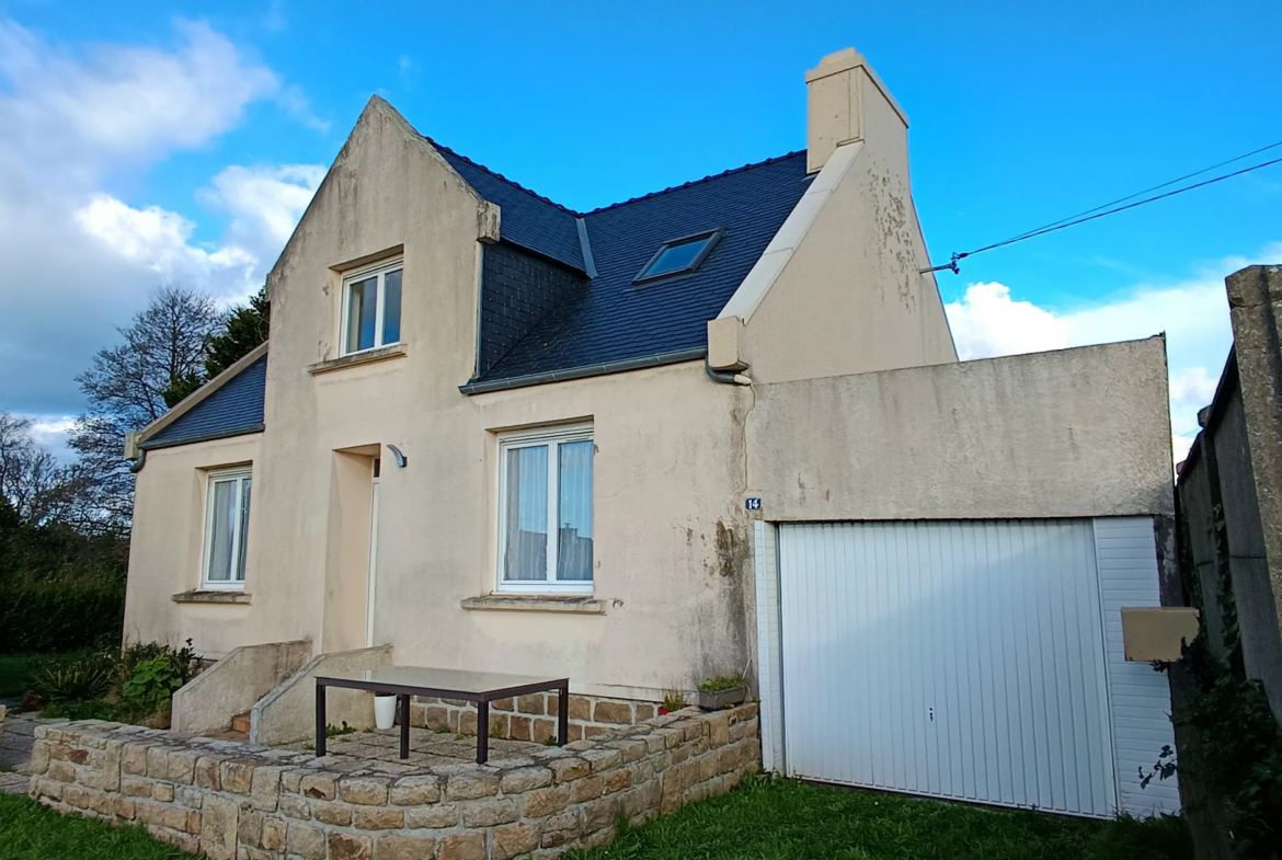 Maison rénovée 3 chambres à Cléder, proche des plages 