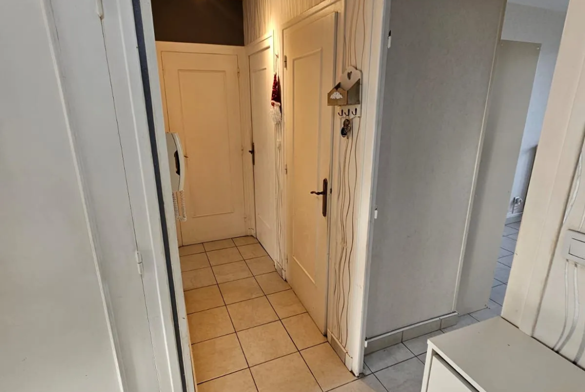 À vendre : Appartement F3 à Saint-Étienne avec balcon, cave et garage 