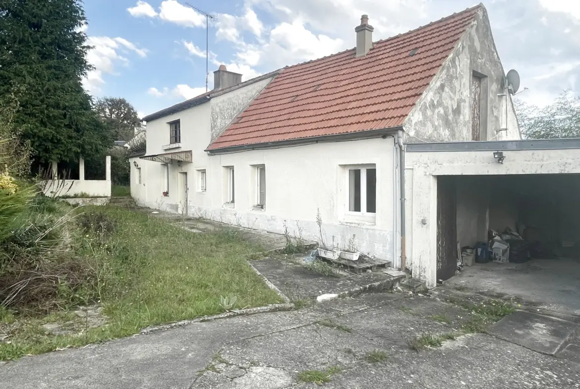 Maison indépendante de plain-pied à Nolay, près de Prémery 