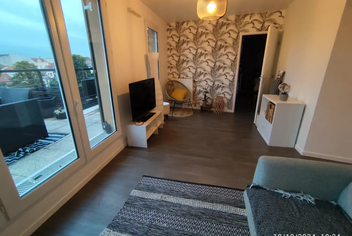 Appartement 1 chambre avec terrasse à Argenteuil en vente 