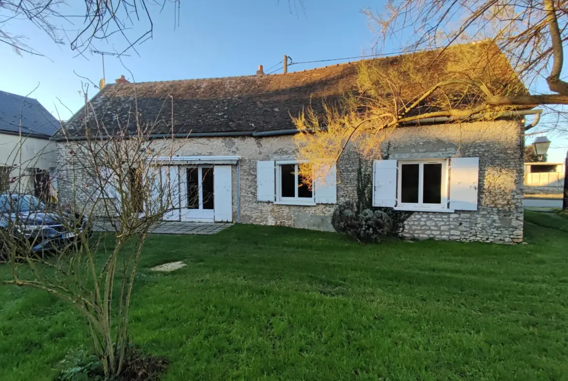 Longère familiale à vendre à Auneau - 90 m² sur terrain de 1634 m² 