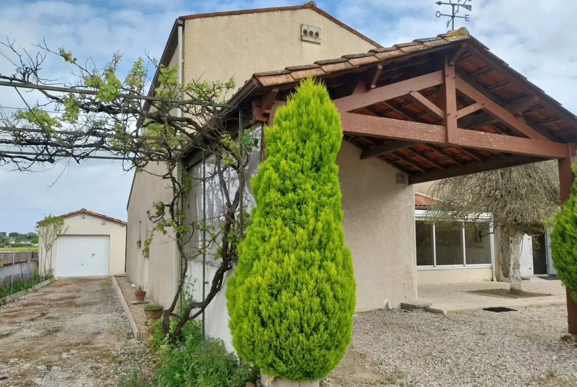 Charmante maison à vendre à Châteaubernard 