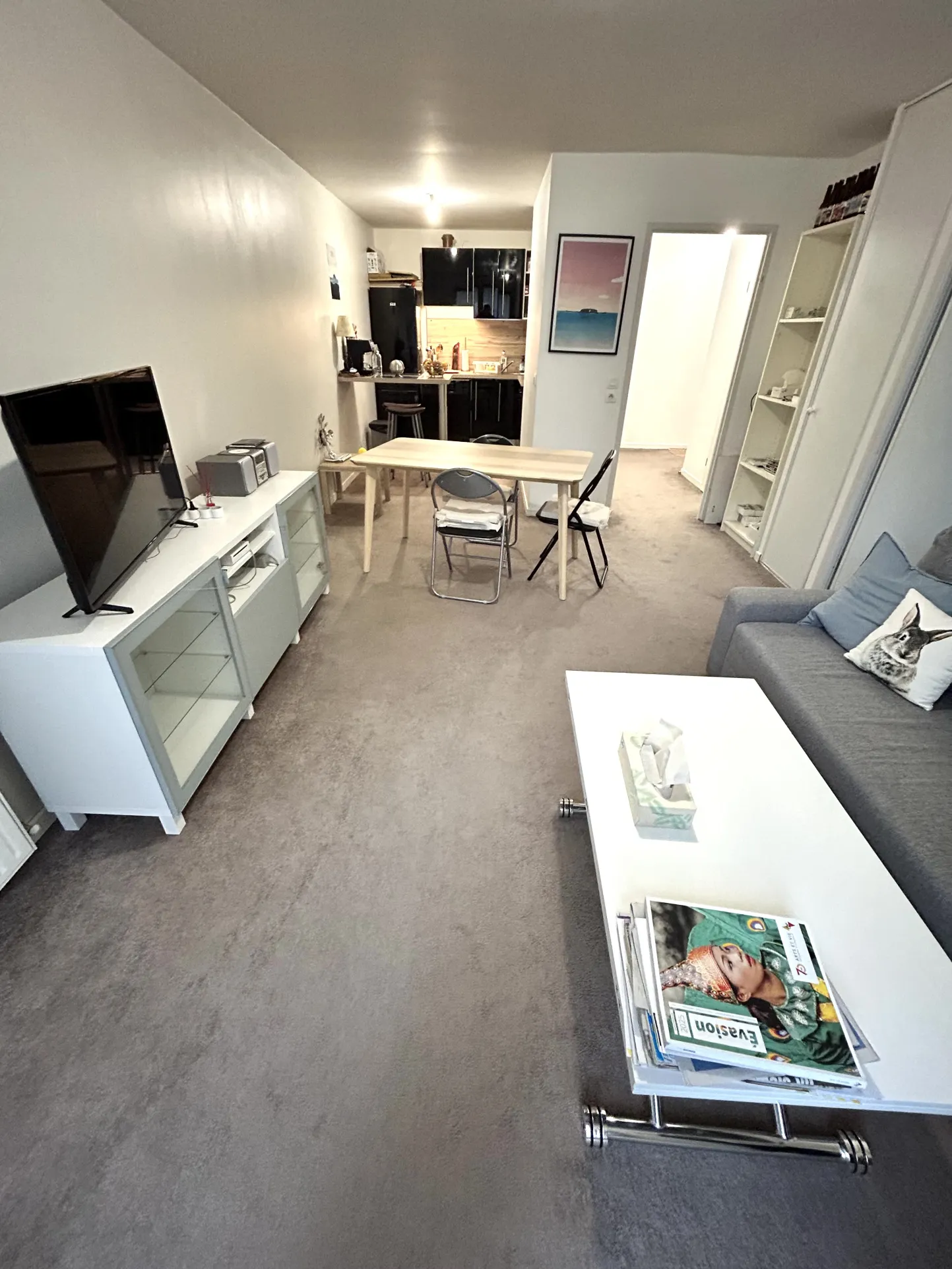 Appartement 2 pièces de 48 m² en plein centre-ville de Chelles à vendre 