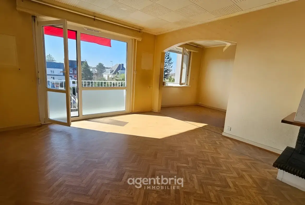 Appartement à RIEDISHEIM - Rénové, lumineux et avec vue dégagée 