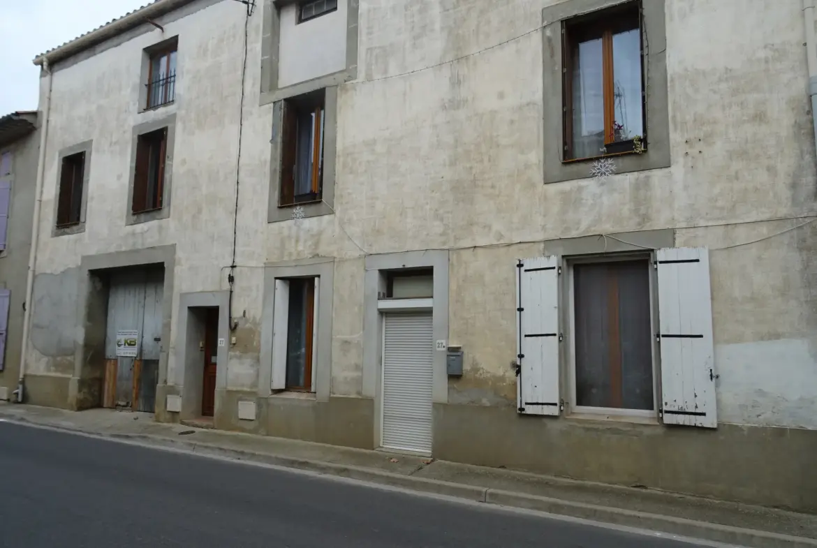 Immeuble à vendre à Pepieux dans le Minervois 