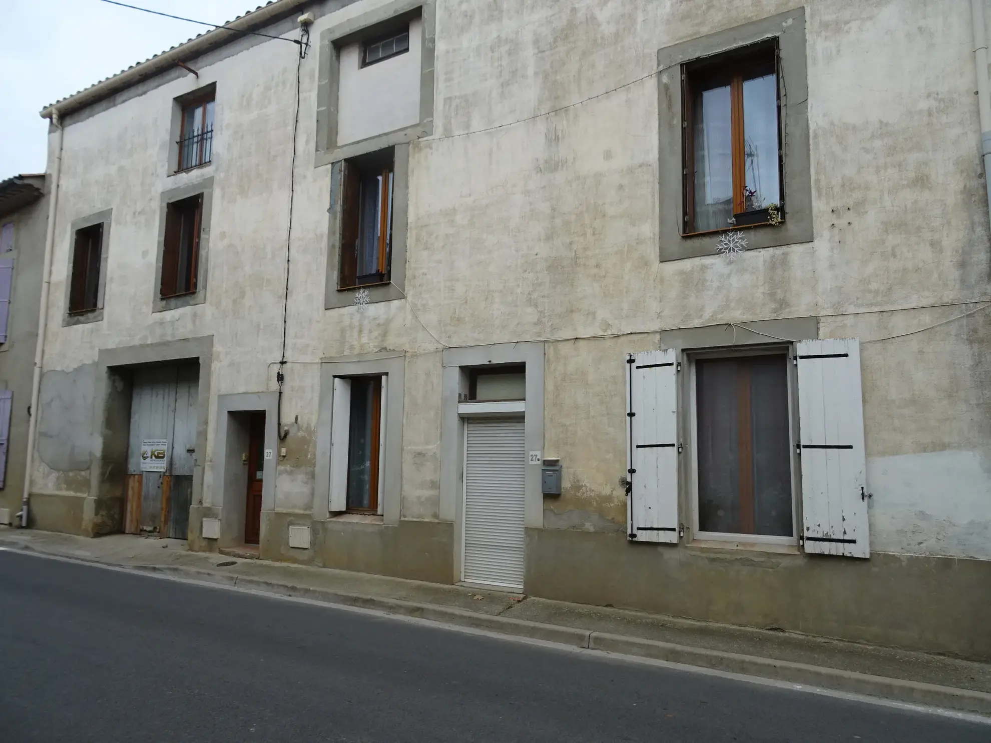 Immeuble à vendre à Pepieux dans le Minervois 