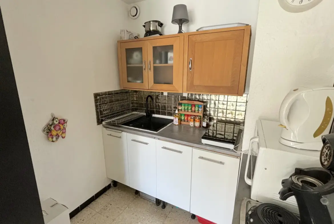 À vendre : Studio avec loggia à Carnon Centre 