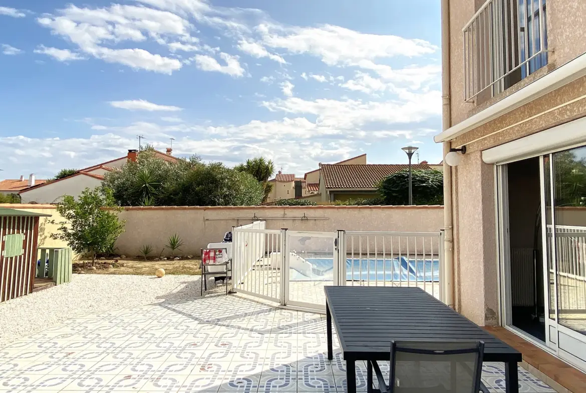 À vendre : Villa 3 faces avec piscine à Saint-Estève 