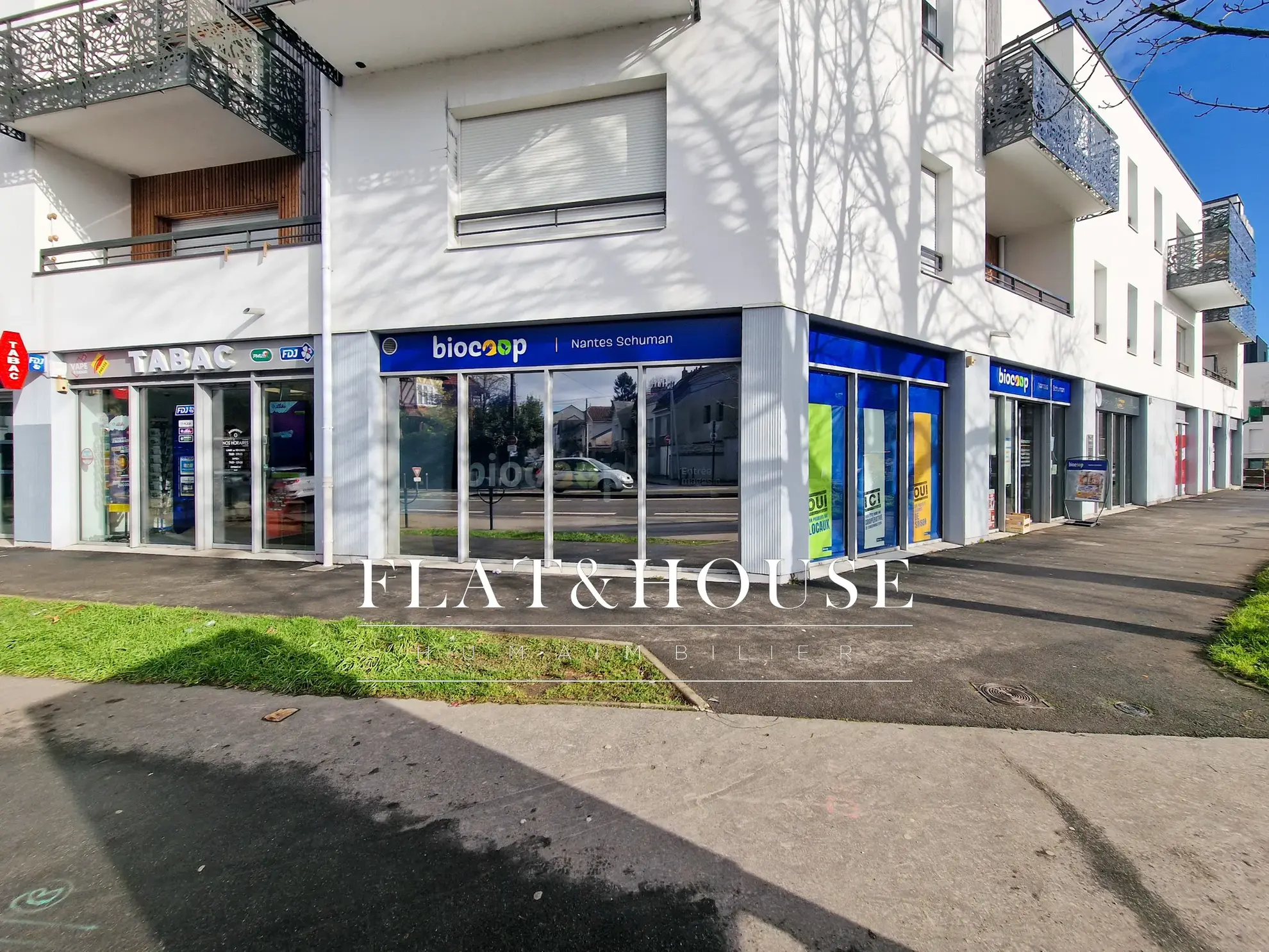 Appartement T2 lumineux avec balcon et parking à Nantes - Quartier Schuman 