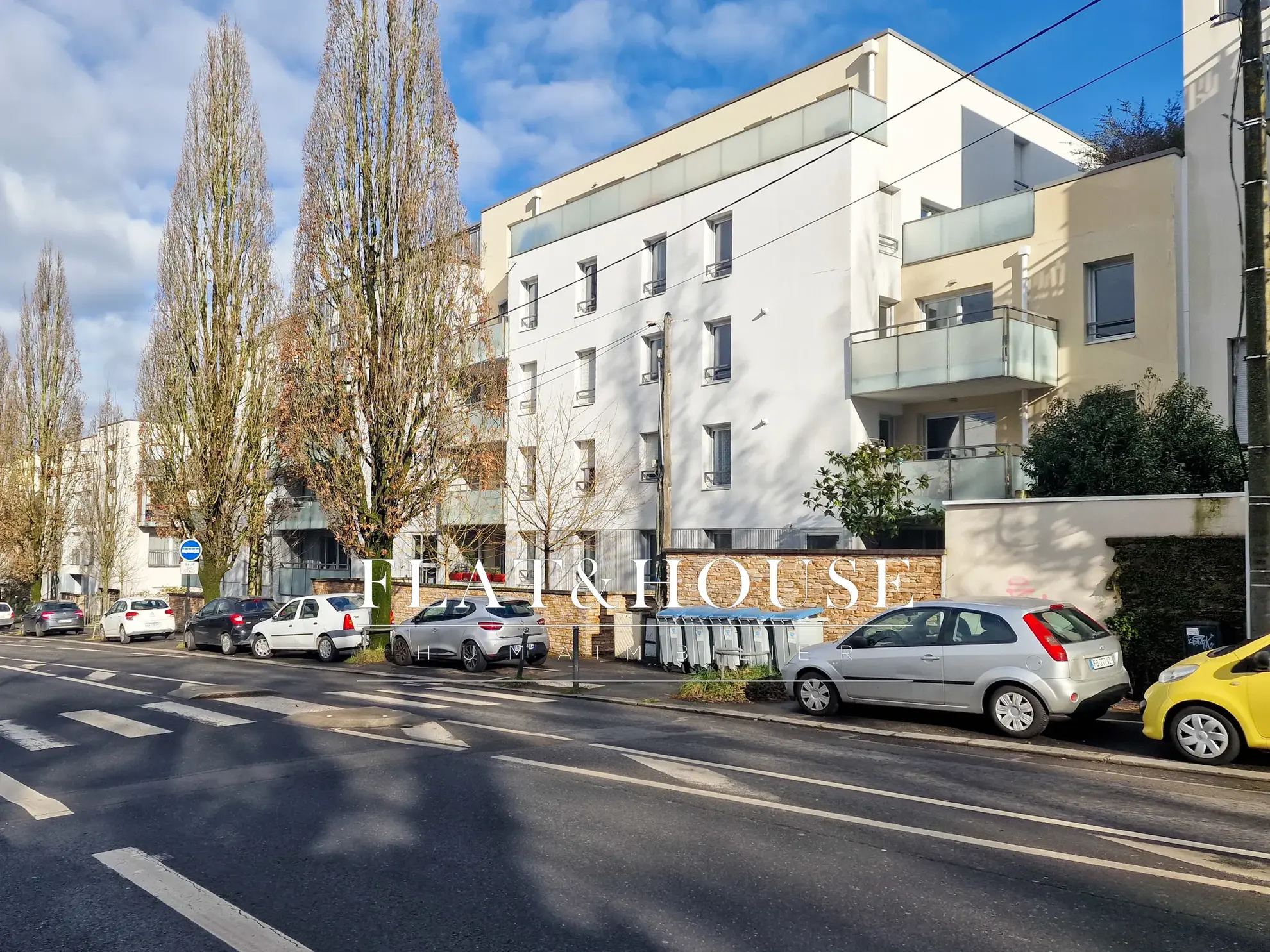 Appartement T2 lumineux avec balcon et parking à Nantes - Quartier Schuman 