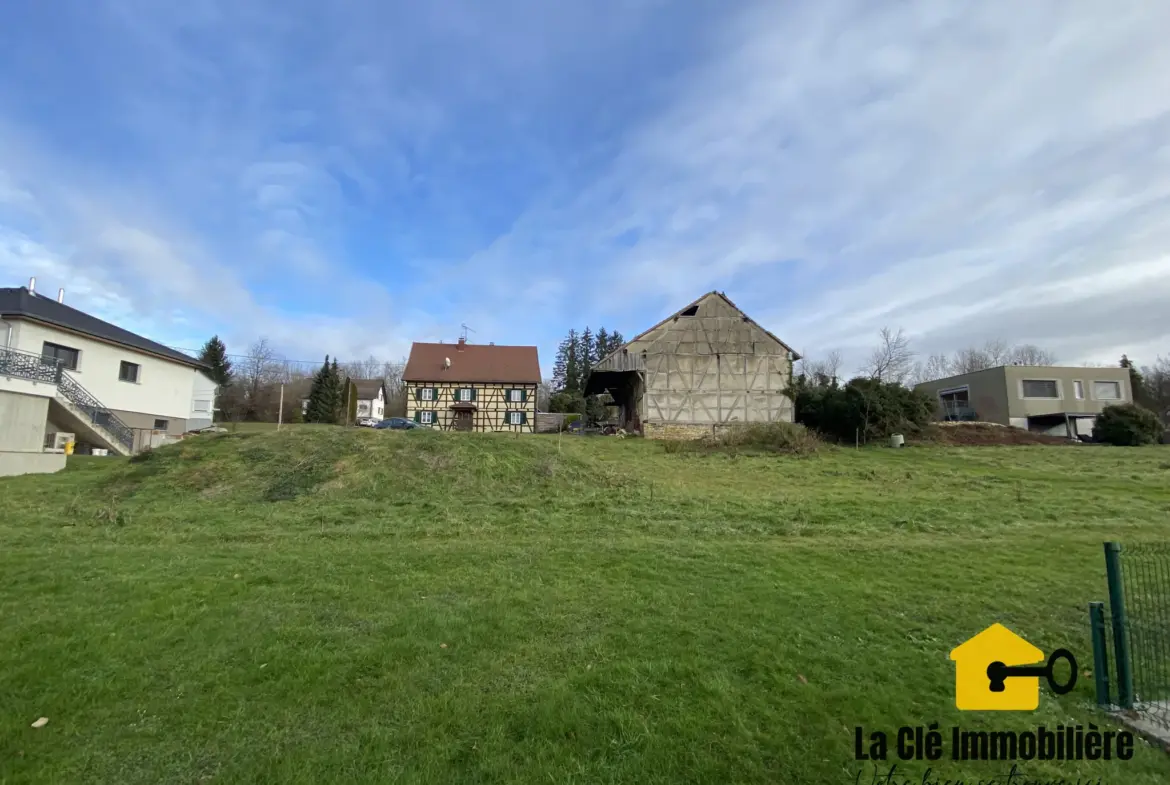 Terrain à vendre à Jettingen de 966 m² idéal pour un projet de construction 