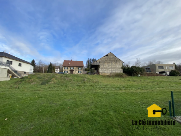 Terrain à vendre à Jettingen de 966 m² idéal pour un projet de construction