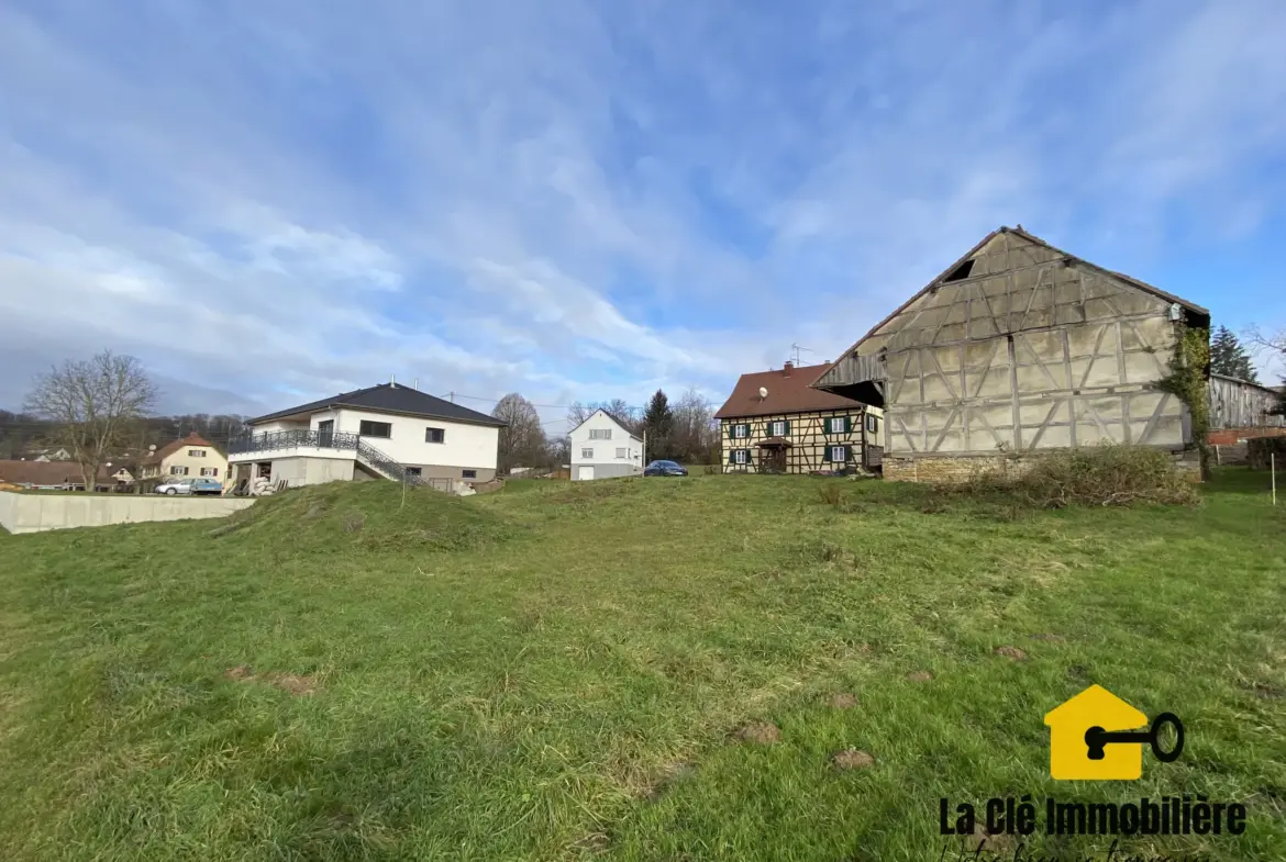 Terrain à vendre à Jettingen de 966 m² idéal pour un projet de construction 