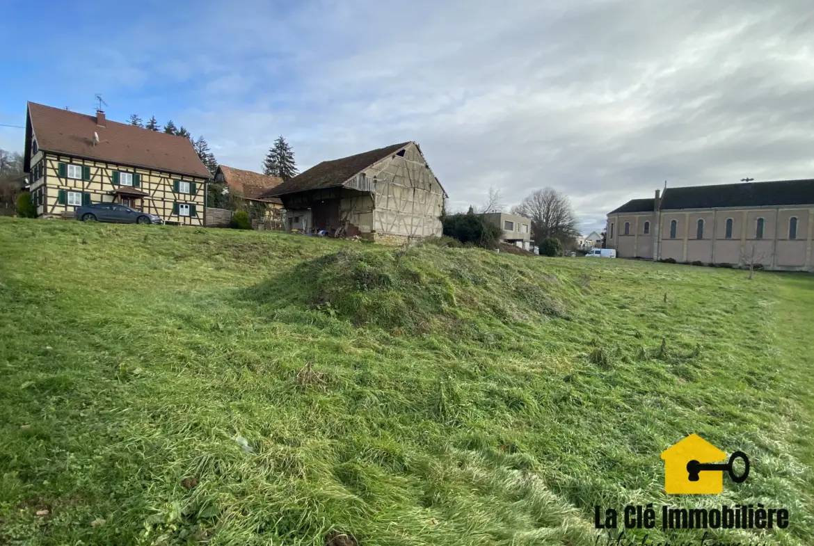 Terrain à vendre à Jettingen de 966 m² idéal pour un projet de construction 