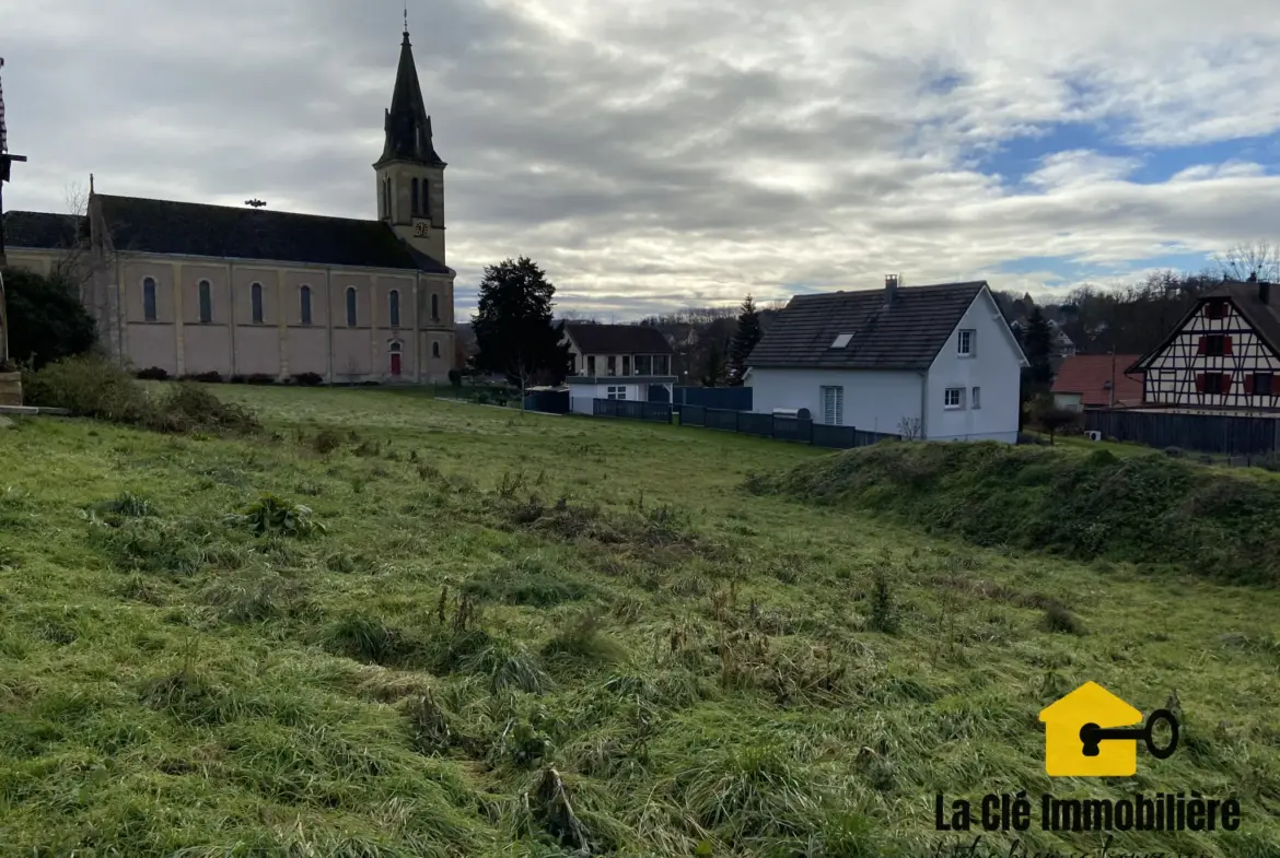 Terrain à vendre à Jettingen de 966 m² idéal pour un projet de construction 