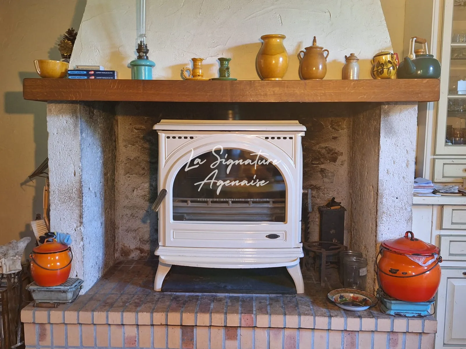 Charmante maison en pierre avec piscine et pigeonnier à Prayssas 