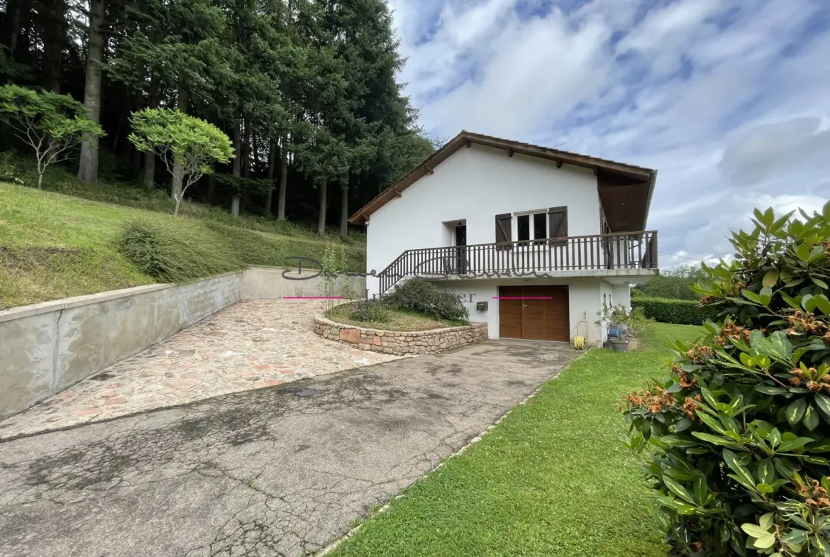 Maison 1980 à vendre avec jolie vue sur la campagne à Cublize 