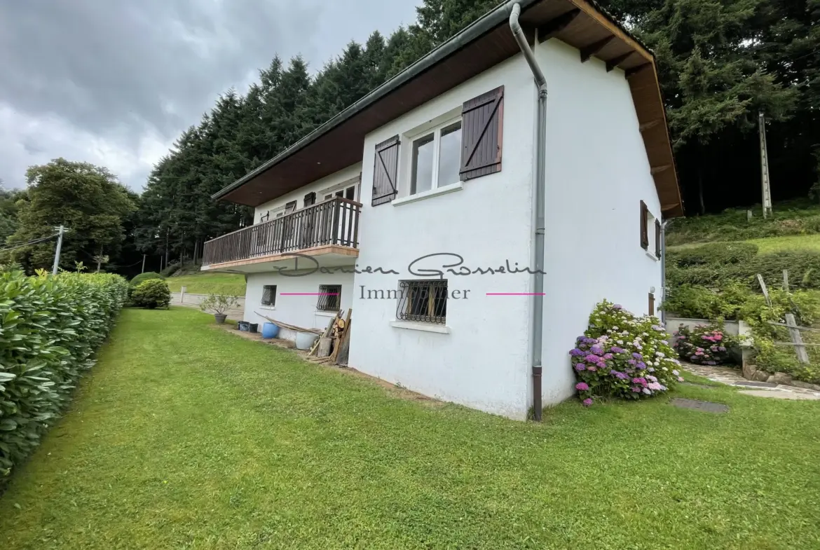 Maison 1980 à vendre avec jolie vue sur la campagne à Cublize 